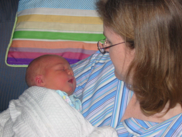 Kristen and nephew Charlie