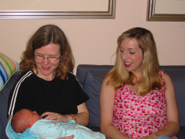 Kristen, Kathleen & baby